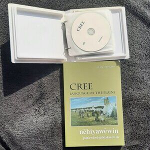 CREE, LANGUAGE OF THE PLAINS: NEHIYAWEWIN Jean Okimasis & Solomon Ratt with CD's
